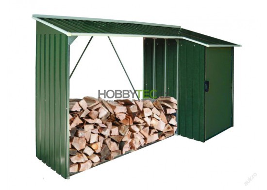 Shelter für Brennholz
