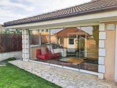 Terrassenverglasung VG17 mit Glas ohne Rahmen